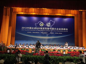 企业家协会大会主席台全景纪实